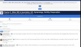 
							         Charles E. Miller MD & Associates- IVF, Gynecology, Fertility ...								  
							    