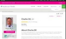 
							         Charles Eil MD - Southcoast Health								  
							    