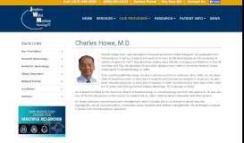 
							         Charles Howe, M.D. | Josephson-Wallack-Munshower Neurology (JWM)								  
							    