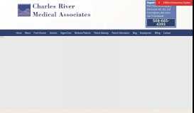 
							         Charles River Medical Associates | Healthcare Designed Around You								  
							    