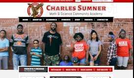 
							         Charles Sumner Math & Science Community Academy								  
							    