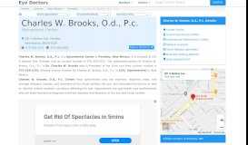 
							         Charles W. Brooks, O.d., P.c. - Eye Care Clinic in Portales, NM								  
							    
