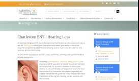 
							         Charleston ENT | Hearing Loss - National Allergy and ENT ...								  
							    