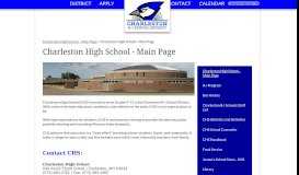 
							         Charleston High School - Charleston RI School District								  
							    