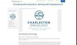 
							         Charleston Oncology - Navigating Care								  
							    