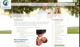 
							         Charleston, SC Fertility Resources | Coastal Fertility Specialists								  
							    