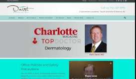 
							         Charlotte Dermatologist | Darst Dermatology Charlotte, NC								  
							    