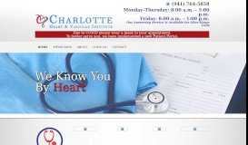 
							         Charlotte Heart & Vascular Institute								  
							    