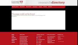 
							         Charlotte Rothwell - Research Portal | Lancaster University								  
							    