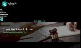 
							         Charlotte School of Law Class Action Lawsuit Lawyers | Crumley ...								  
							    