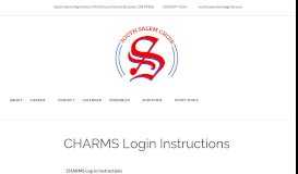 
							         CHARMS Login Instructions - South Salem Choir								  
							    