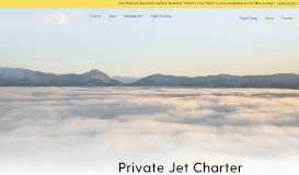 
							         Charter Flights - Summit Aviation								  
							    