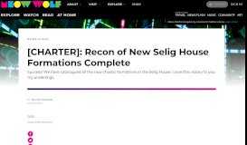 
							         [CHARTER]: Recon of New Selig House Formations Complete - Meow ...								  
							    
