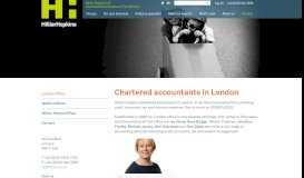 
							         Chartered accountants London | Hillier Hopkins								  
							    