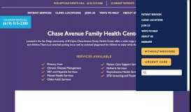 
							         Chase Avenue Family Health Center								  
							    