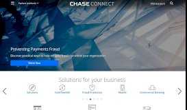 
							         Chase Connect® | Commercial Banking | chase.com								  
							    