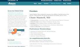 
							         Chase Maxwell, MD | Capital Medical Clinic								  
							    