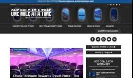 
							         Chase Ultimate Rewards Travel Portal: The Complete Guide To ...								  
							    