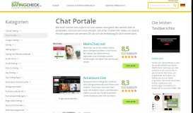 
							         Chat Portale | OnlineDatingCheck.de								  
							    