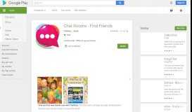
							         Chat Rooms - Find Friends - Apps on Google Play								  
							    