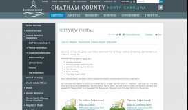 
							         Chatham County Portal								  
							    