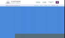 
							         Chatham County Schools / Homepage								  
							    