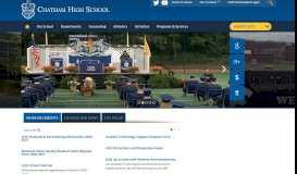 
							         Chatham High School / CHS Homepage								  
							    