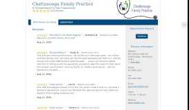 
							         Chattanooga Family Practice - Solutionreach								  
							    