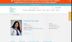 
							         Chaula K. Vora, MD Internal Medicine of Greenwich Hospital								  
							    