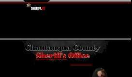 
							         Chautauqua County Sheriff's Office								  
							    