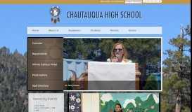 
							         Chautauqua High School								  
							    