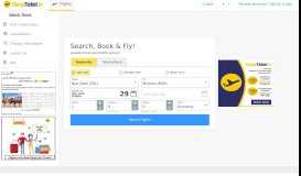 
							         Cheap Airline Tickets, Domestic & International flight Booking at ...								  
							    
