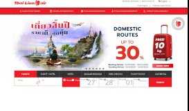 
							         Cheap flights with Thai Lion Air | Freedom to Fly								  
							    