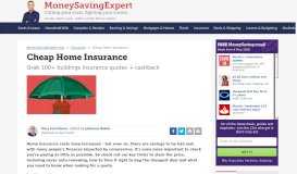 
							         Cheap home insurance: find buildings and contents quotes ...								  
							    
