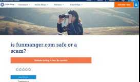 
							         Check all funmanger.com Reviews | Safe.Shop								  
							    