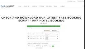 
							         Check and download our latest FREE booking script - PHP Hotel ...								  
							    