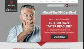 
							         Check For PPI - Fast Track Reclaim - All you need is the name of your ...								  
							    