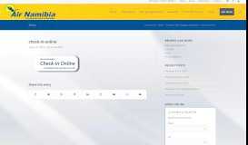 
							         check-in-online - Air Namibia								  
							    
