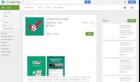 
							         Check Into Cash - Apps on Google Play								  
							    