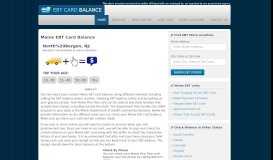 
							         Check Maine EBT Card Balance								  
							    