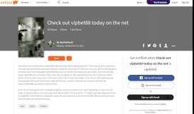 
							         Check out vipbet88 today on the net - duckkelley20 - Wattpad								  
							    