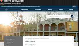 
							         Check Paystub | Madison County, TN - Official Website								  
							    