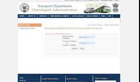 
							         Check Registration Details of Your Vehicles Online - Chandigarh ...								  
							    