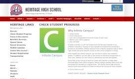 
							         Check Student Progress | Heritage High School - Menifee								  
							    