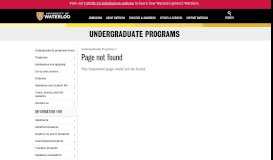 
							         Check your application status - University of Waterloo								  
							    