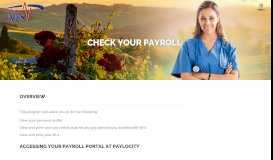 
							         CHECK YOUR PAYROLL – Nurses First Solutions								  
							    