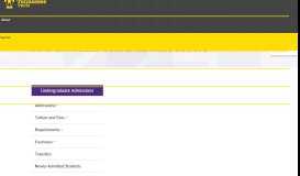 
							         Check Your Status - Tennessee Tech University								  
							    