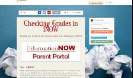 
							         Checking Grades in INOW | Smore Newsletters for Education								  
							    