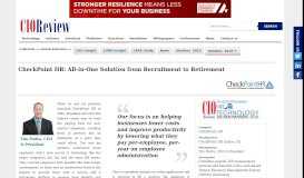 
							         CheckPoint HR: All-in-One Solution from Recruitment to Retirement								  
							    