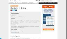 
							         CheckPoint HR Software Review - Business-Software.com								  
							    